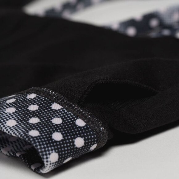 Lululemon Women's Energy Bra Dottie Dream Coal Black Athletic Workout top 8 - Picture 3 of 9